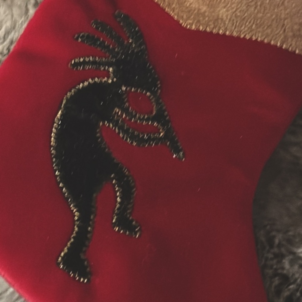NWOT Kokopelli Mini Stocking